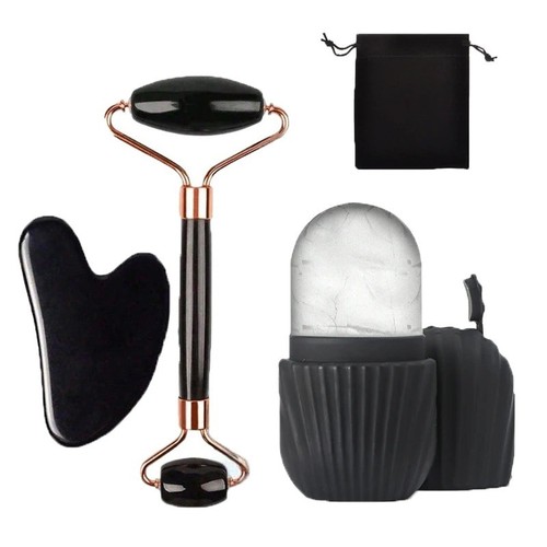 Ice face roller gua sha - face,