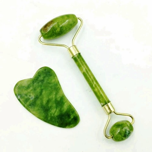 Jade face massage roller gua - face,