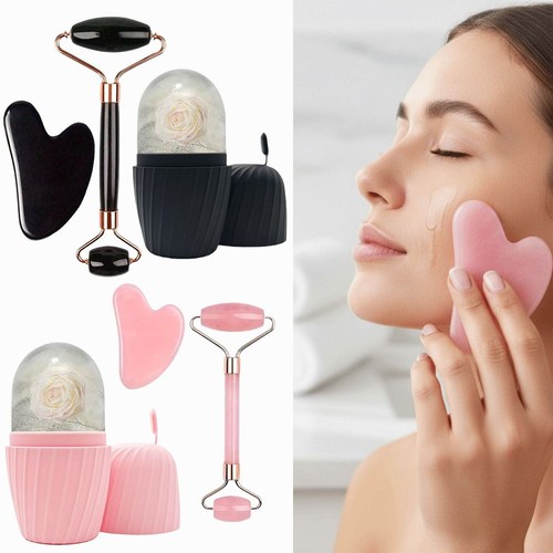3pcs facial roller - 3pcs, sha