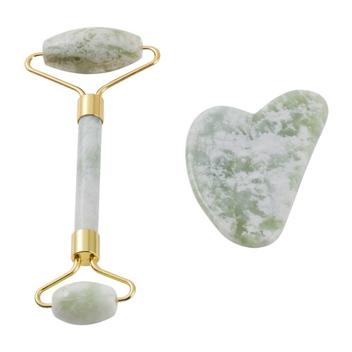 Jade roller and gua - and,