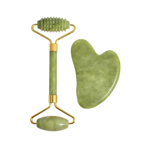 2pcs jade roller - roller, gua