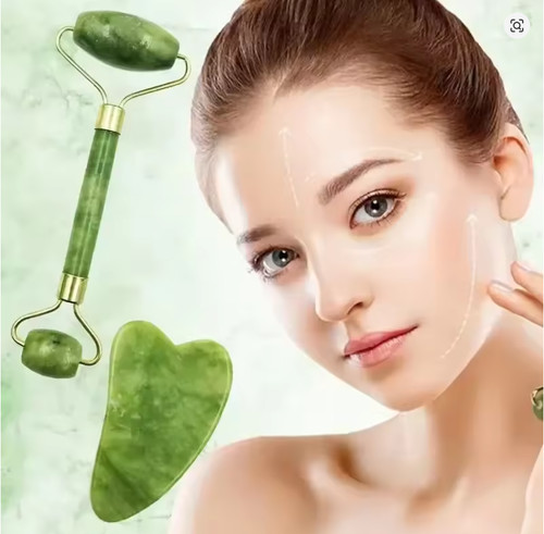 Gua sha and face - sha, roller