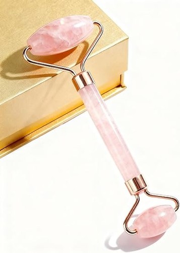 Jade face massage roller - jade,