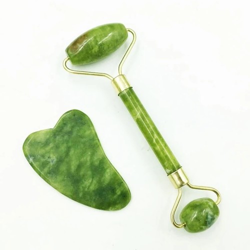 Jade roller and gua sha - roller,