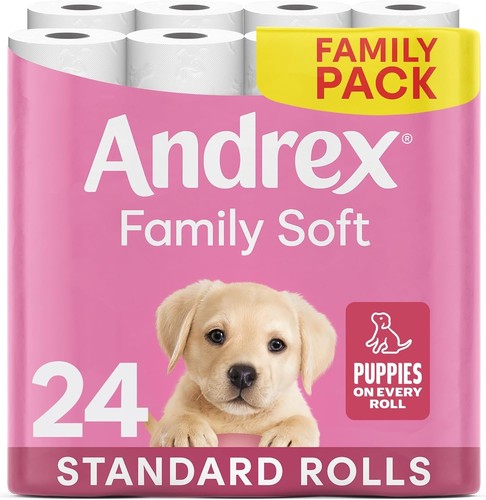 Family soft toilet roll - roll, 24
