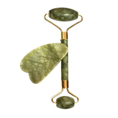 Natural jade stone face - jade,