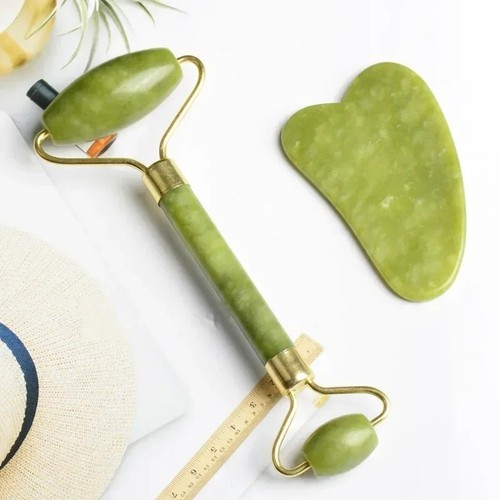 Natural jade roller - natural, &