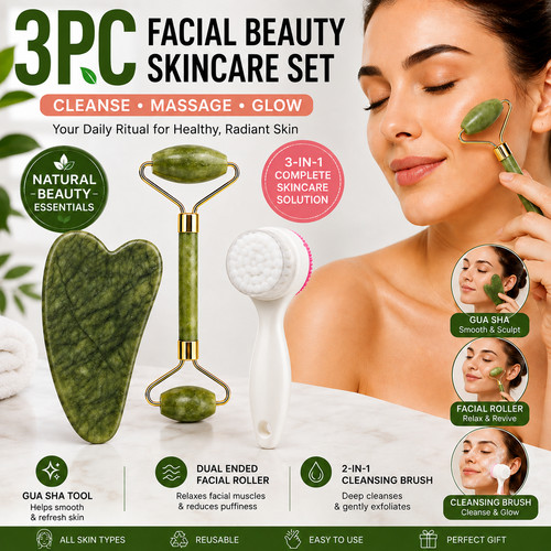 Gua sha facial roller face - gua,