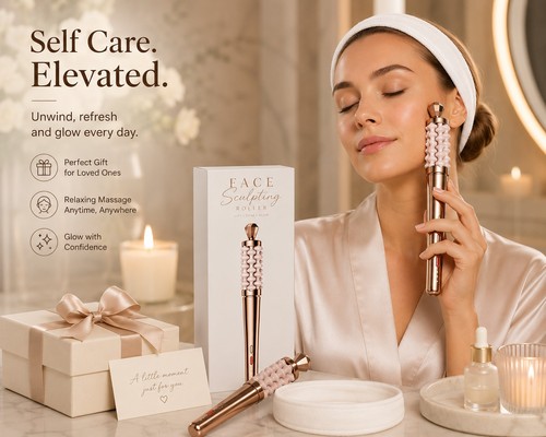 Face sculpting roller - sculpting, 3d