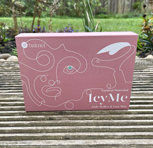 Baimei icyme jade roller gua - jade, &