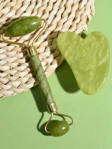 Jade face roller - roller, &