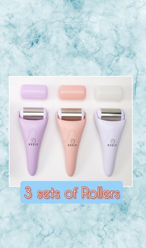 Ice face roller facial - face,