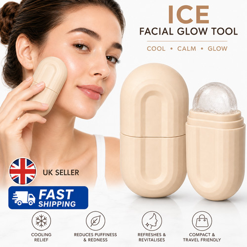 Silicone facial ice roller - za,