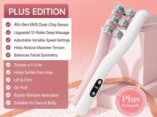 Facial massager 12 - massager, 12-roller