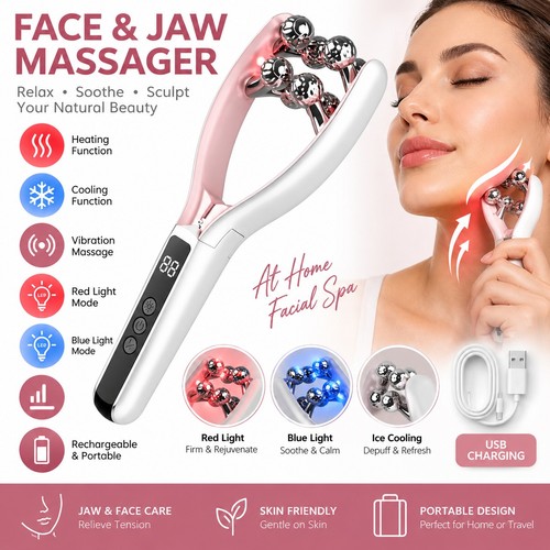 Tmj jaw massager face roller - jaw,