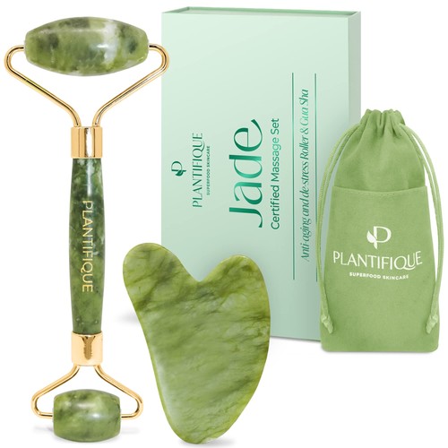 Jade roller gua - jade, sha