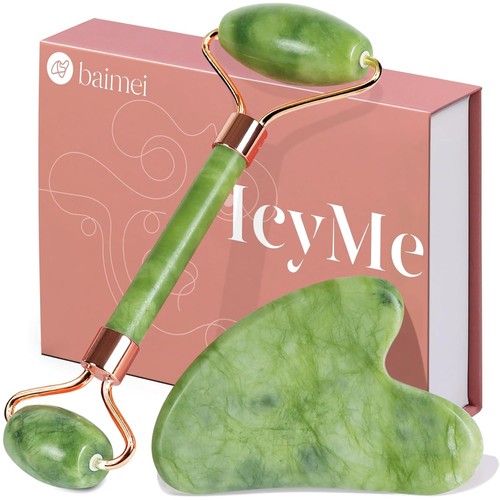Baimei jade roller - gua, sha