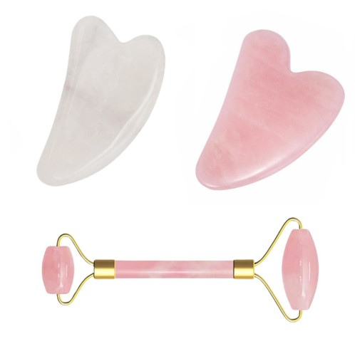 Jade gua sha rose - gua,