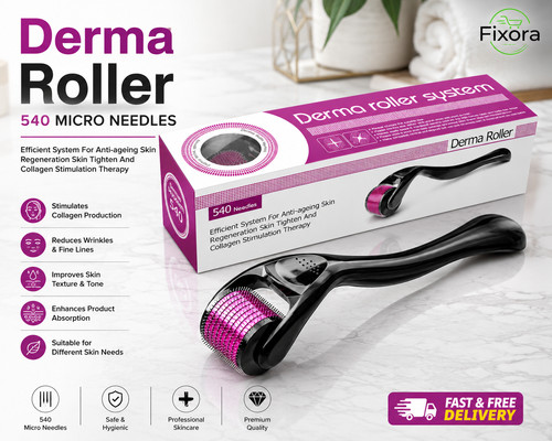 Derma roller for hair - roller,