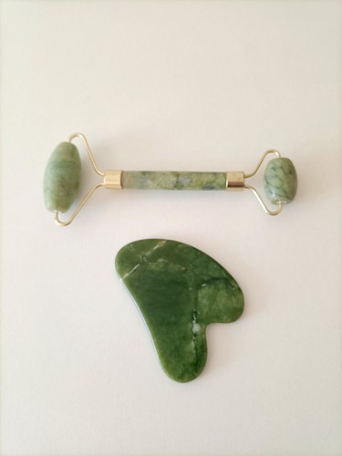 Gua sha and - face, roller