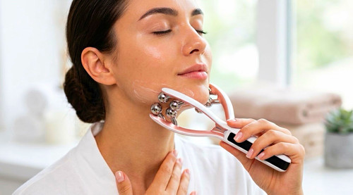 Jaw pain relief massager - jaw, massager,ice