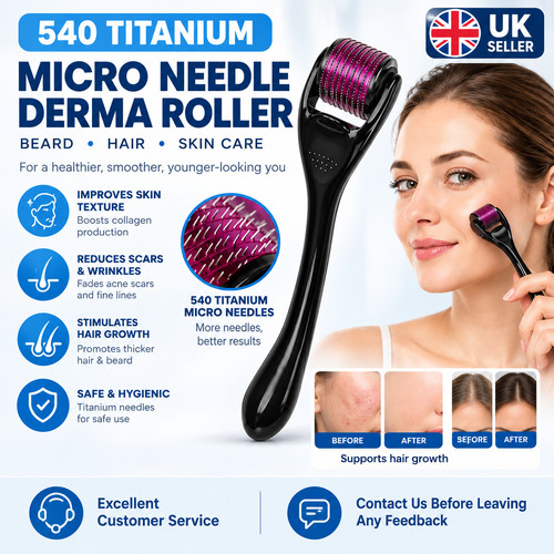540 needle derma - roller, facial