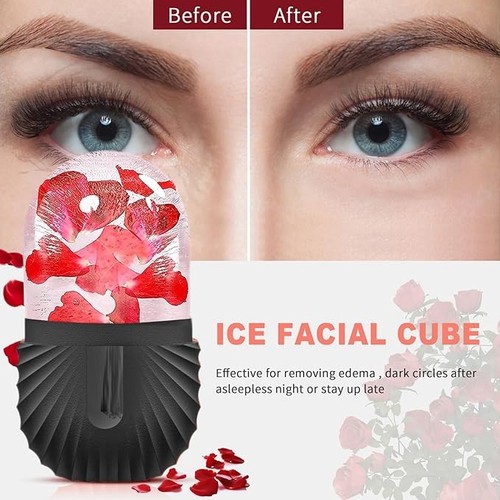 Reusable silicone ice face - silicone,