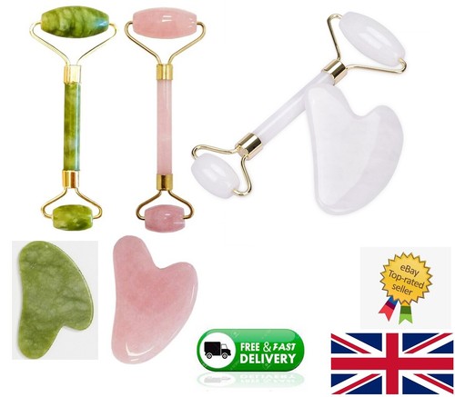 Jade roller face massage - roller,