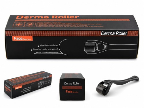 Derma skin roller - skin, titanium